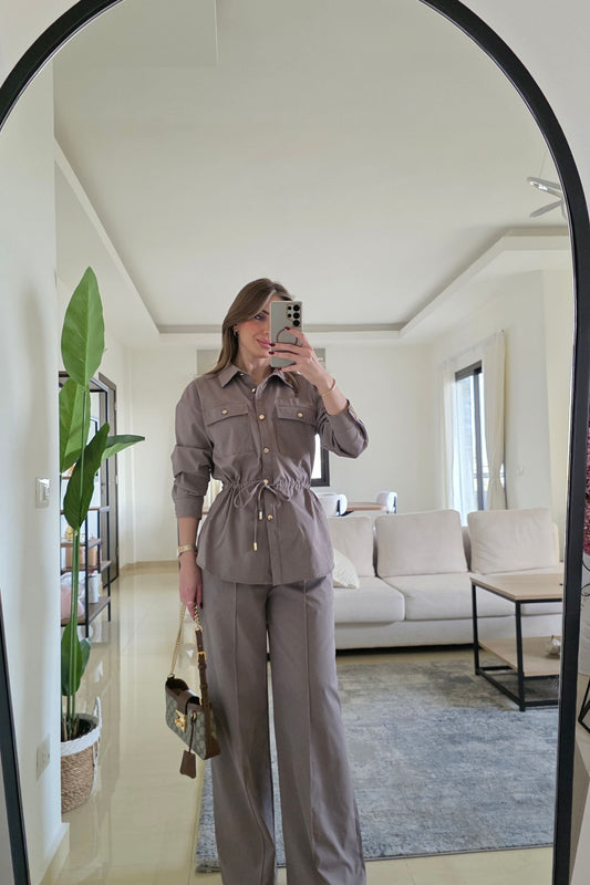 Taline Set – Stone Beige