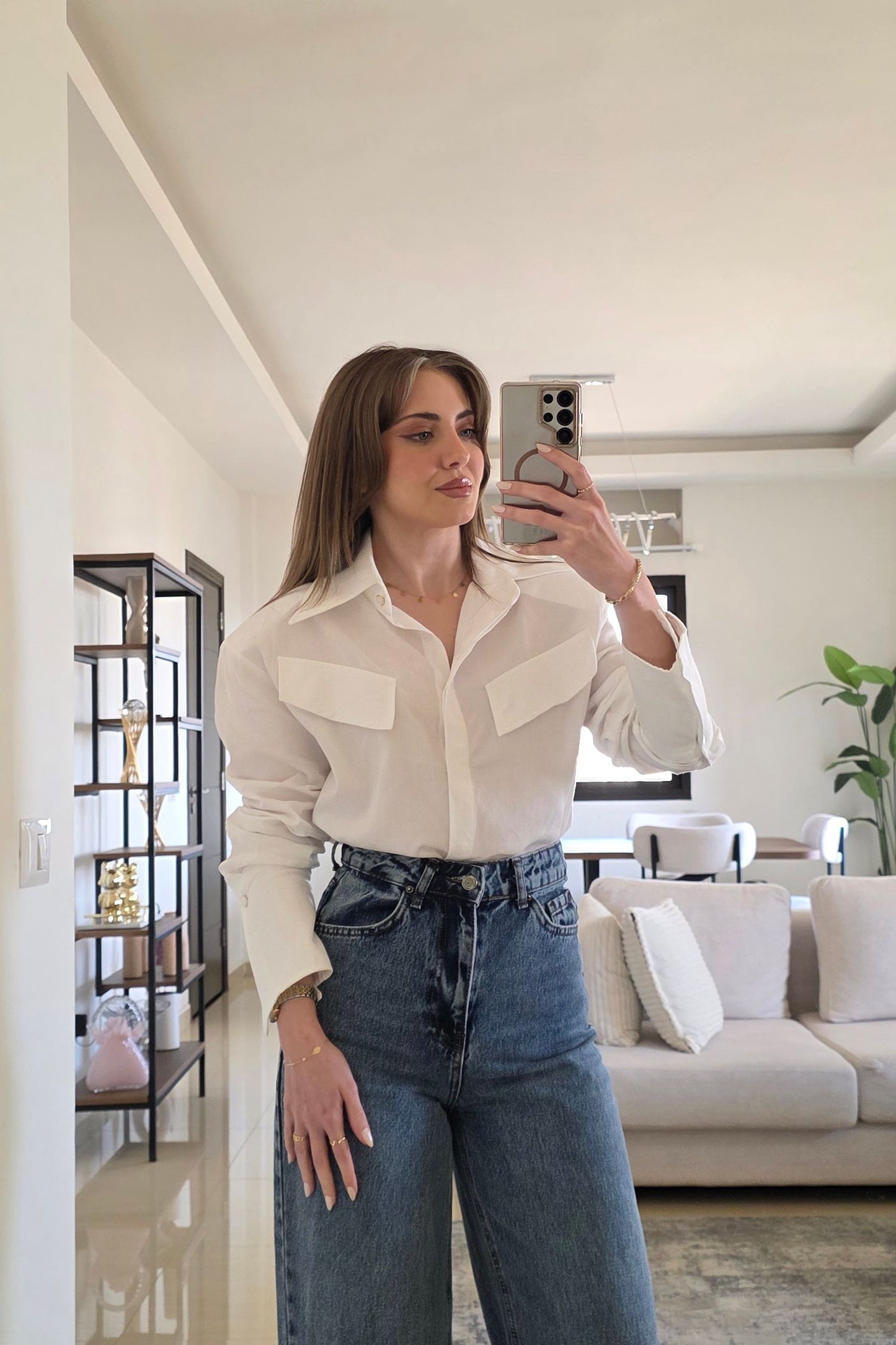 Sylvie Shirt – White