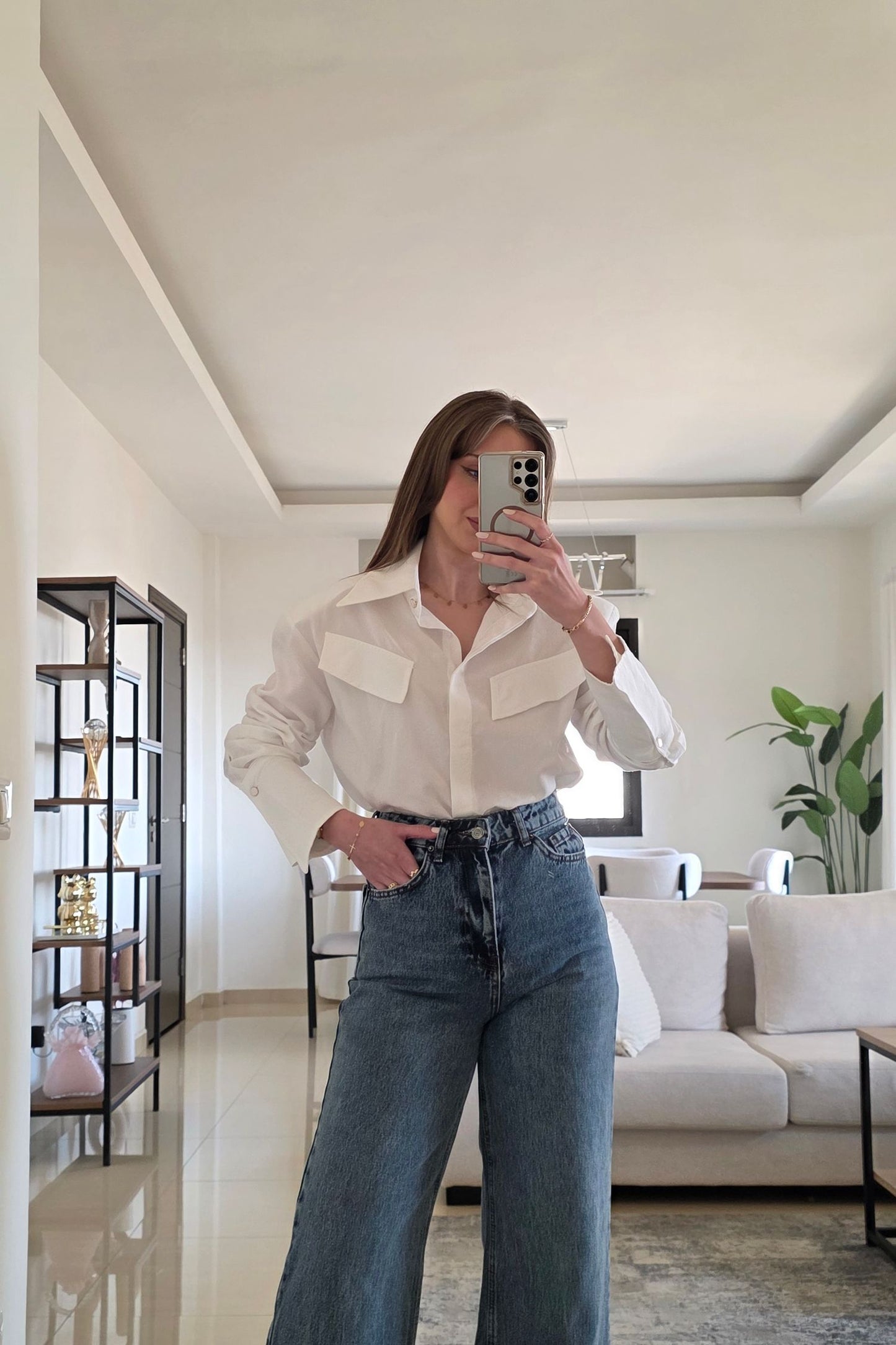 Sylvie Shirt – White