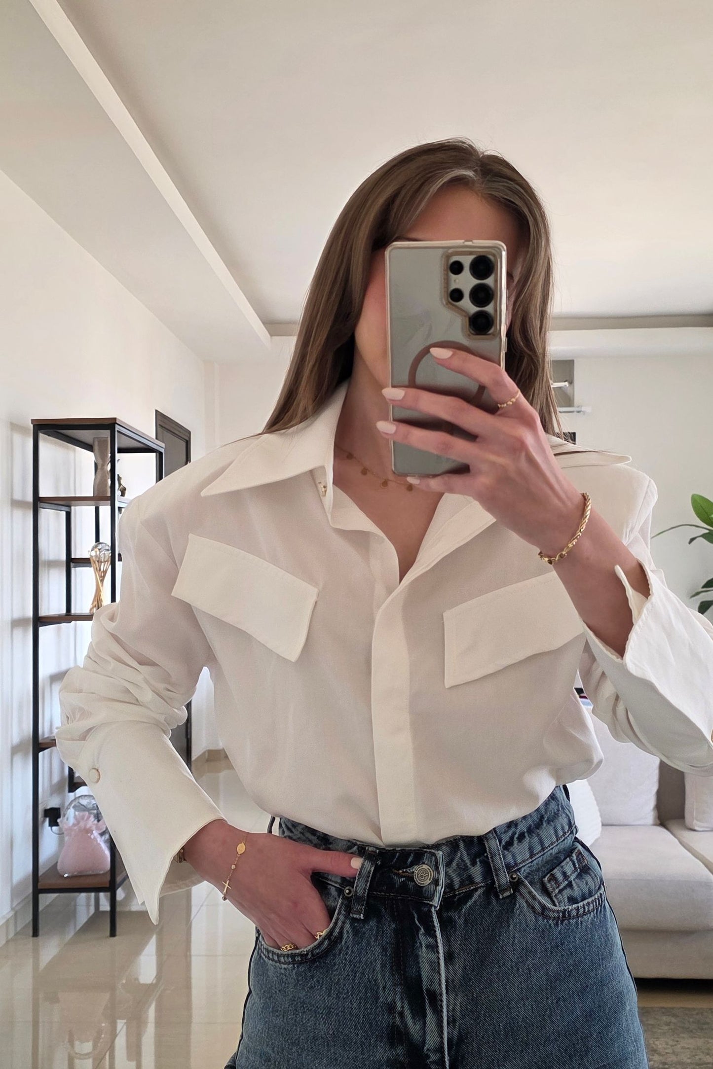 Sylvie Shirt – White