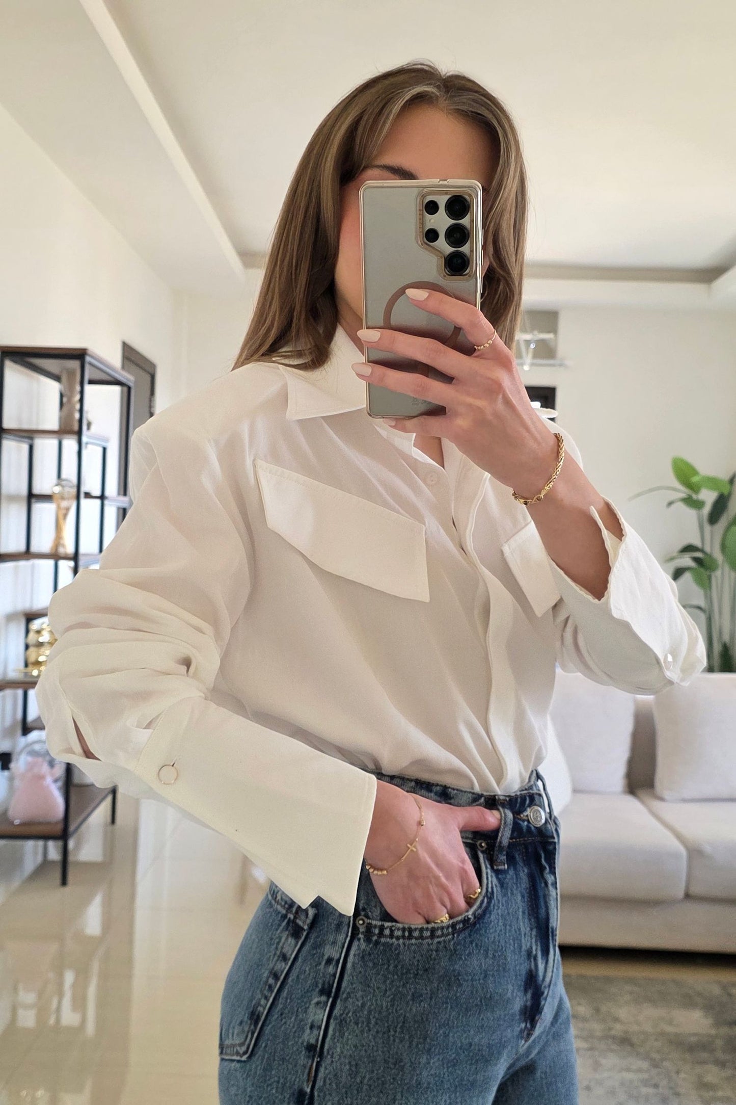 Sylvie Shirt – White