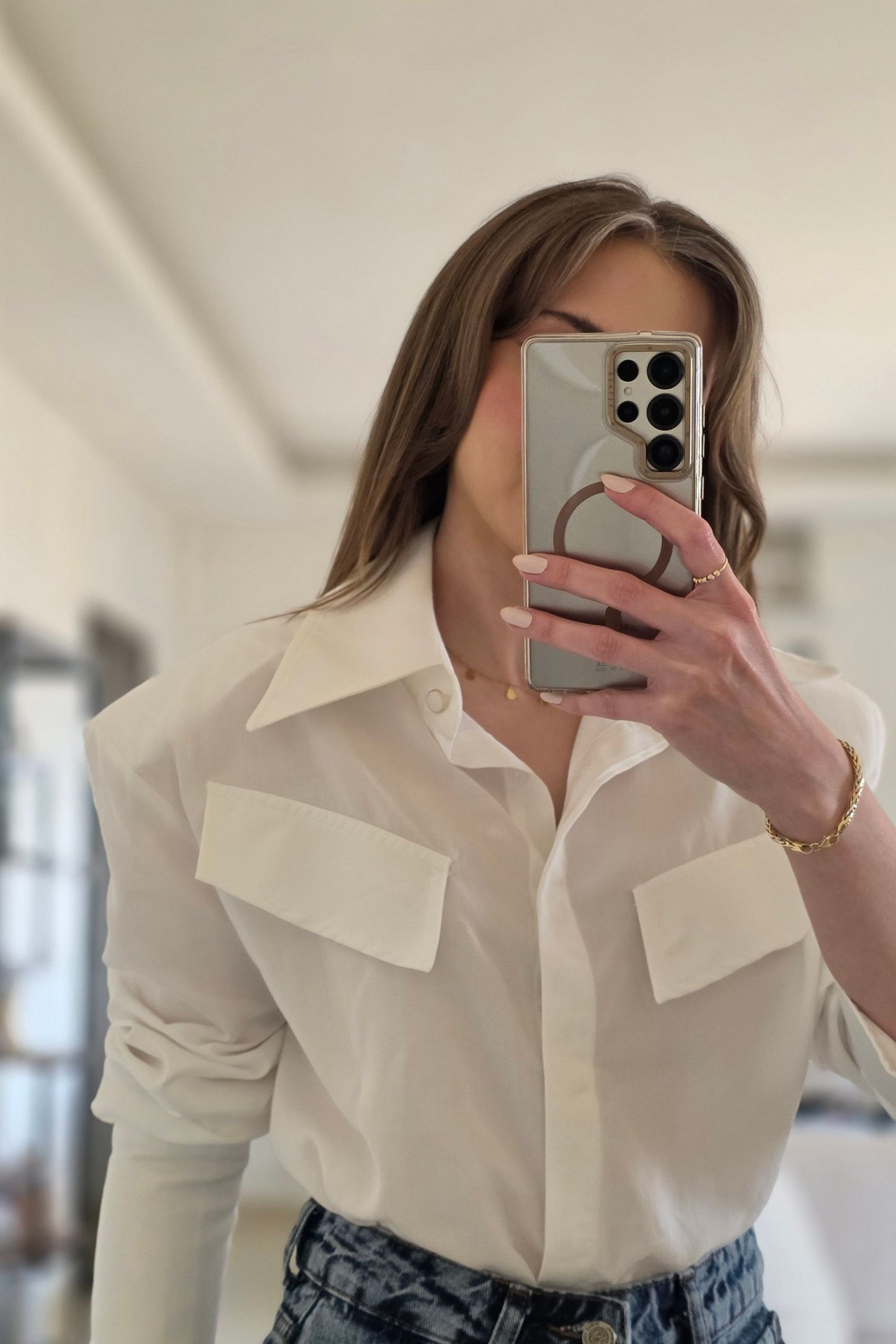 Sylvie Shirt – White