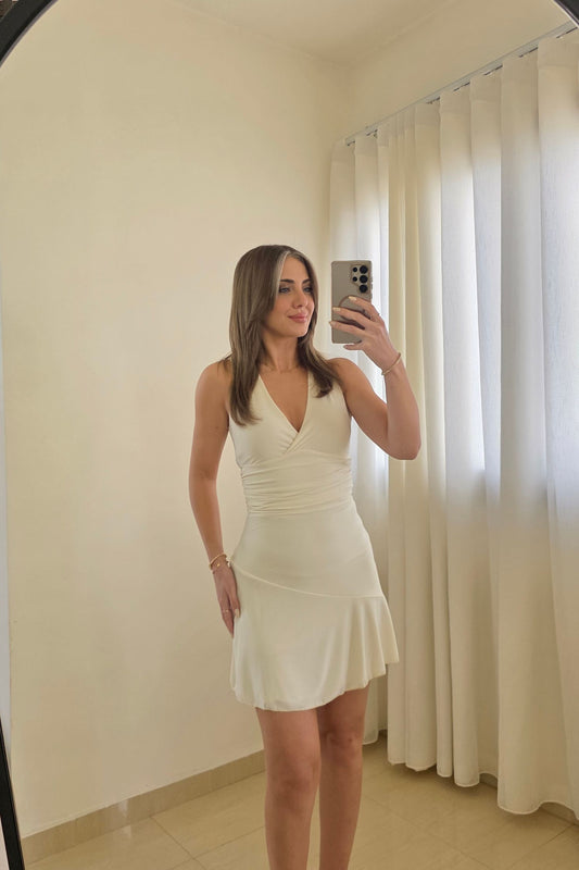 Youmi Mini Dress – Butter Yellow