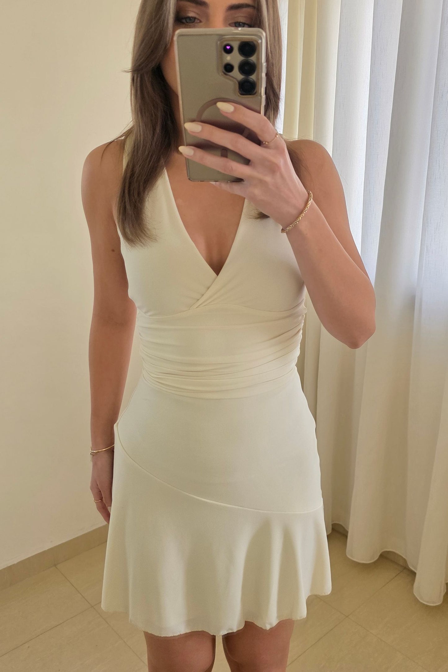 Youmi Mini Dress – Butter Yellow
