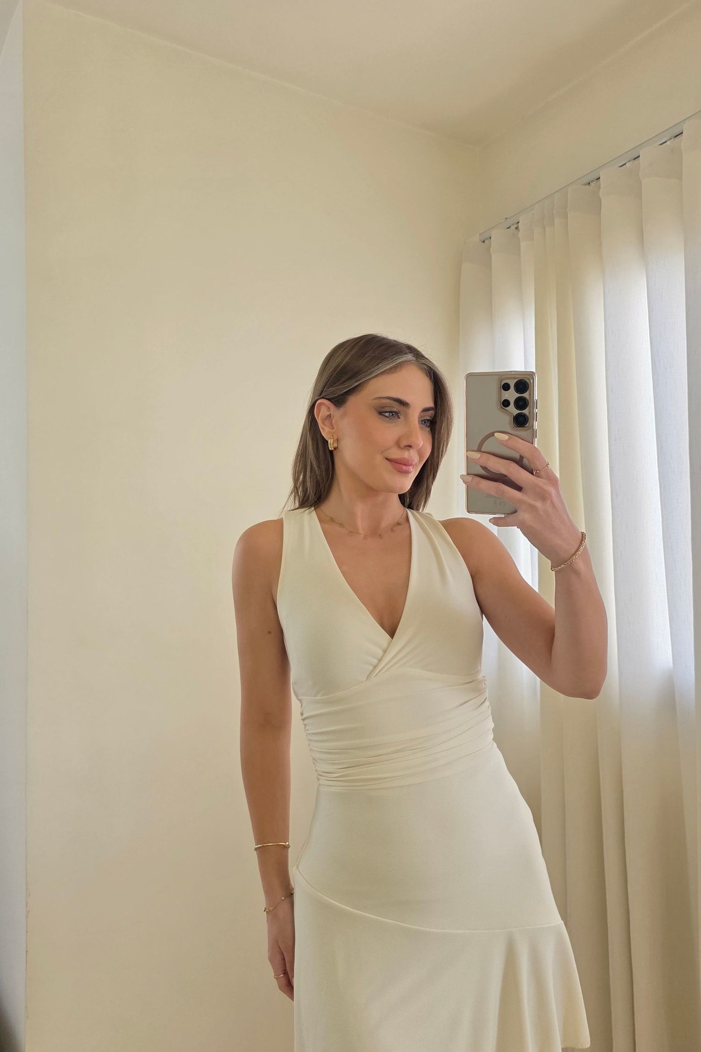 Youmi Mini Dress – Butter Yellow