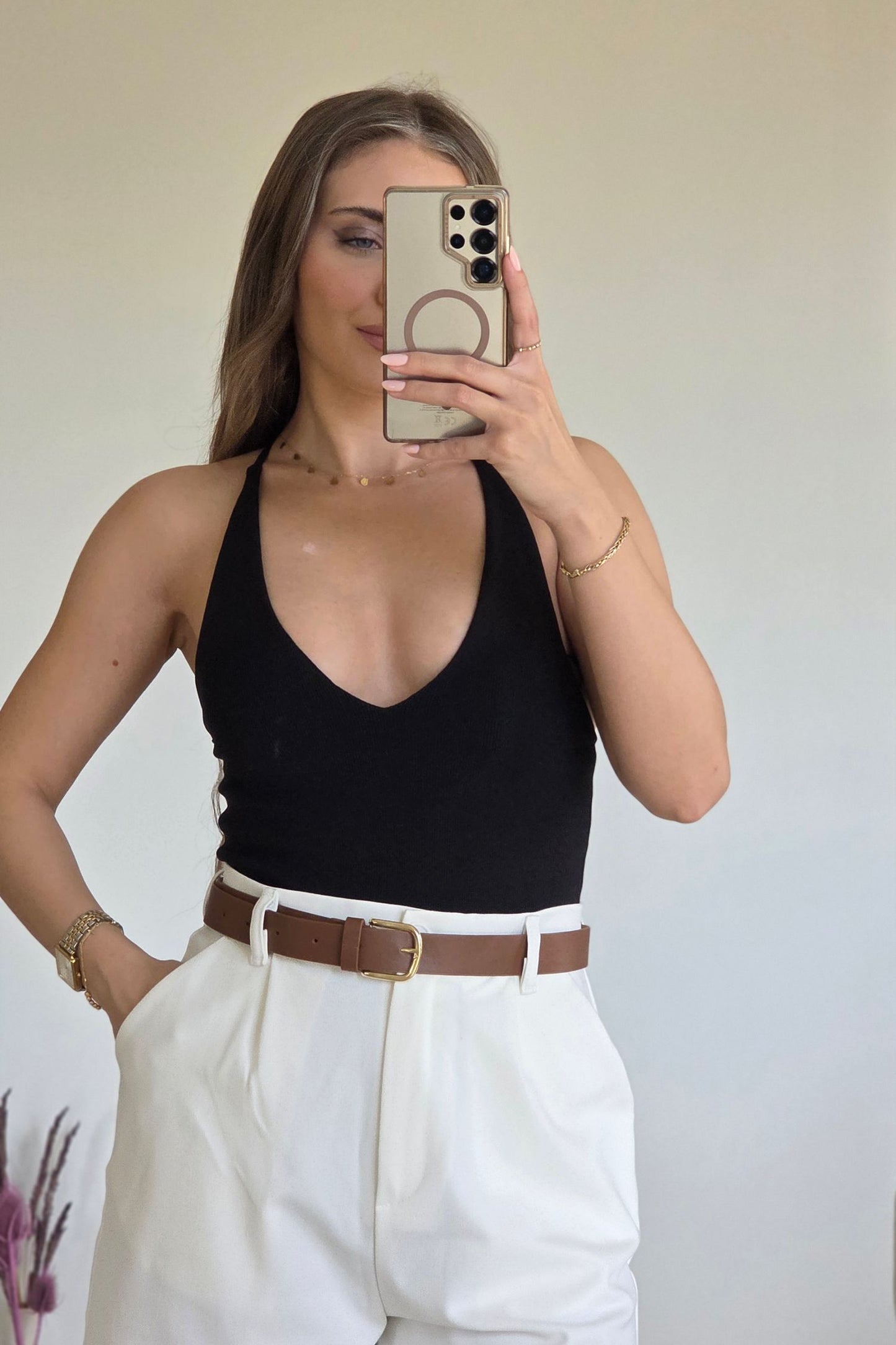 Ayla Bodysuit – Black