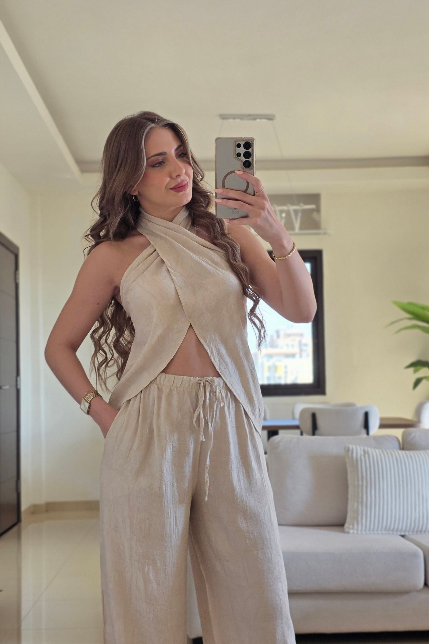 Kalyn Set – Beige