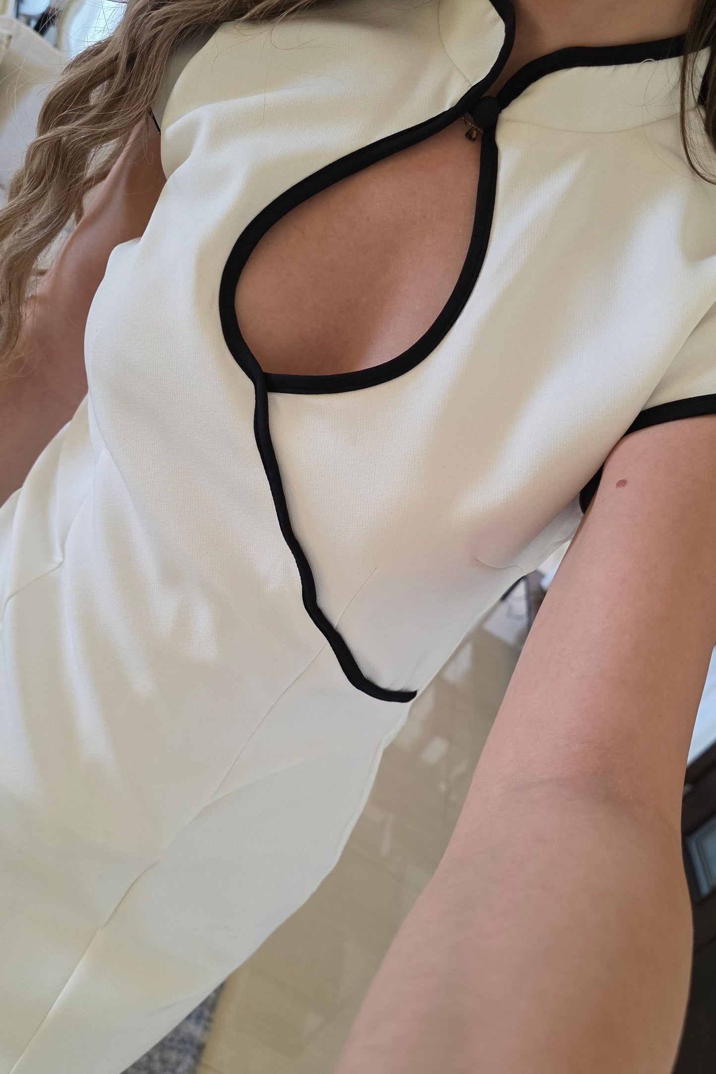 Maria Mini Dress – White