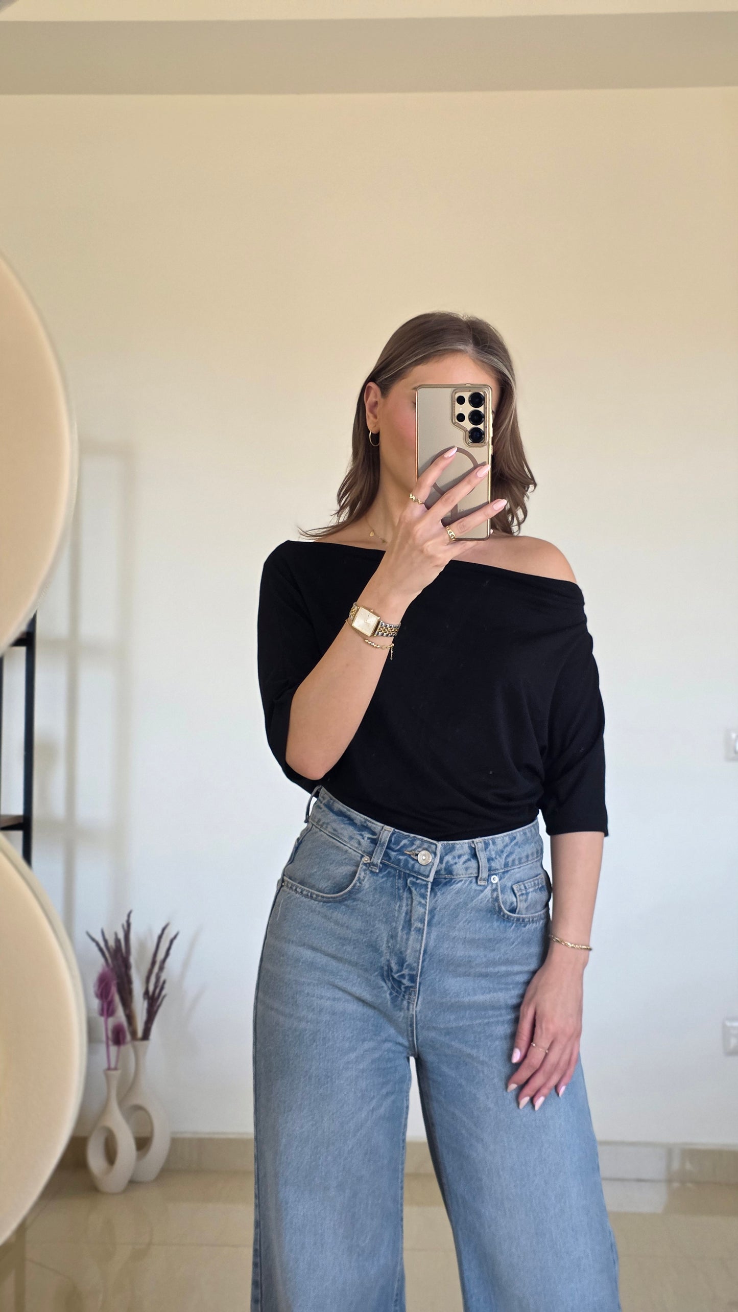 Solène Top – Black