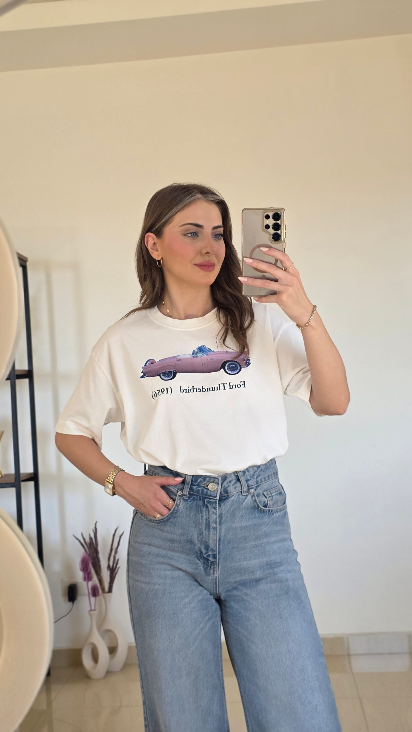 Monroe Tee – White