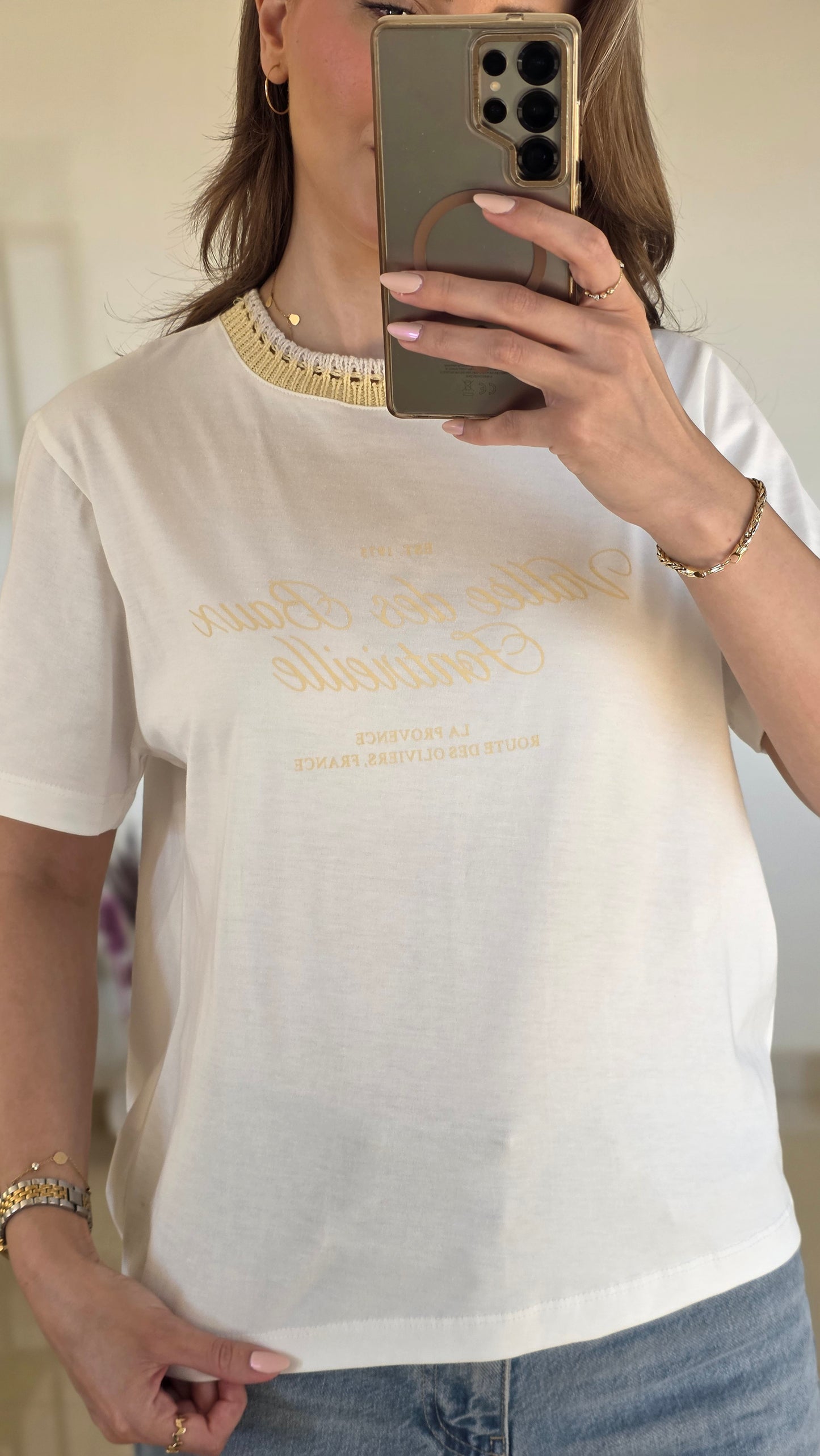 Elowyn Tee – White