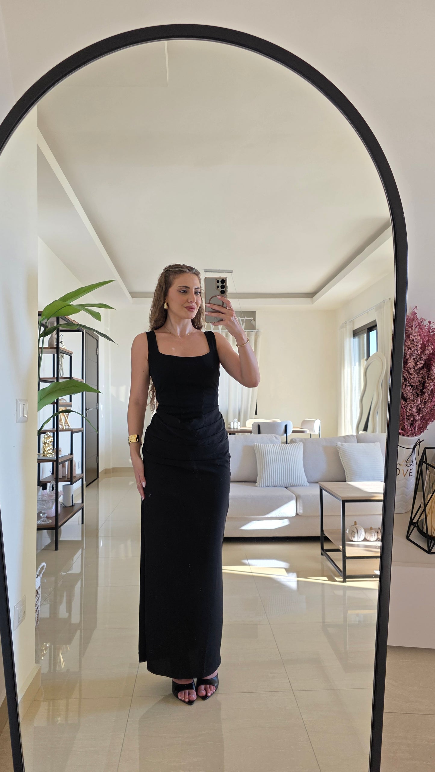 Grace Maxi Dress – Black