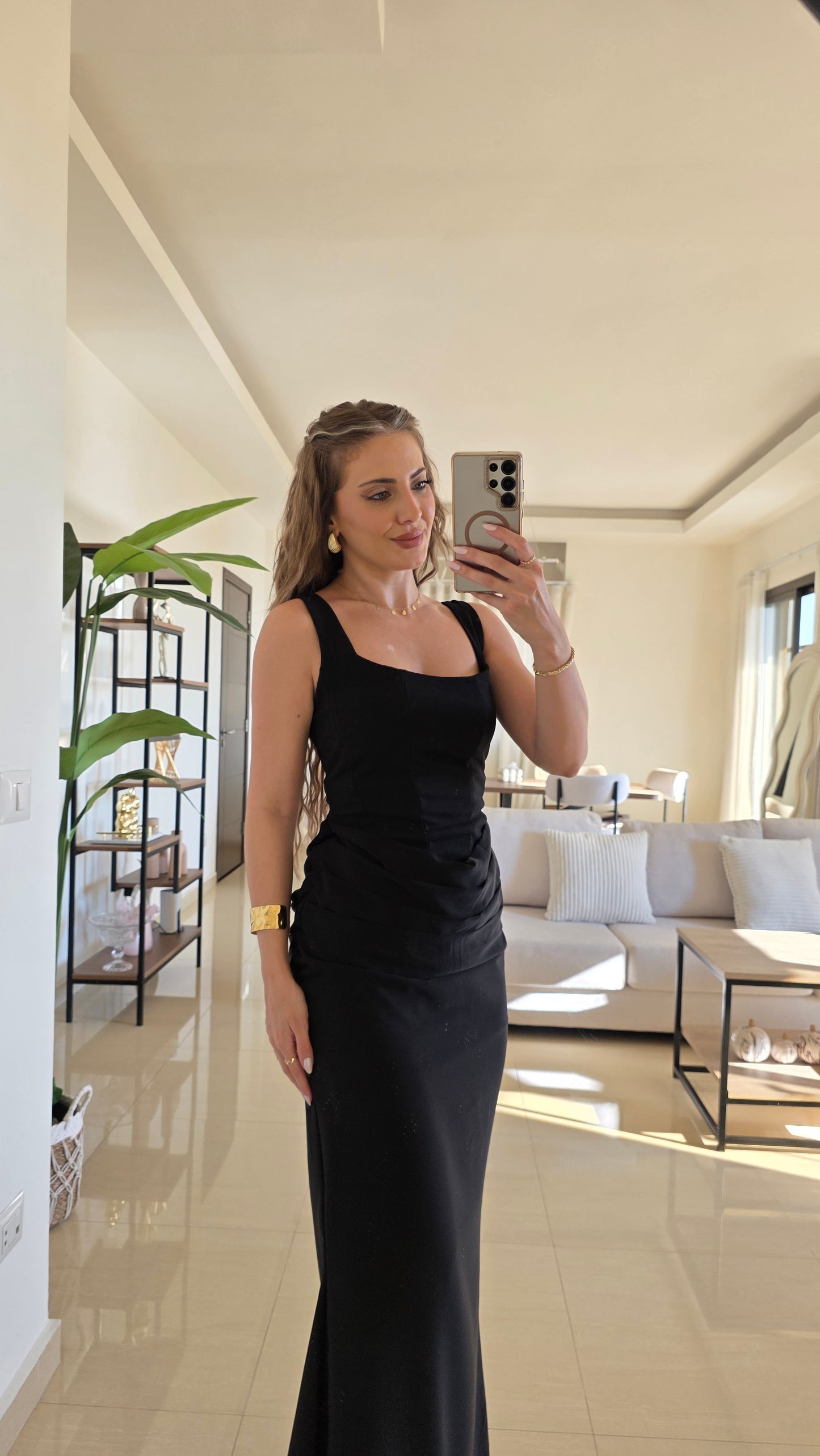 Grace Maxi Dress – Black