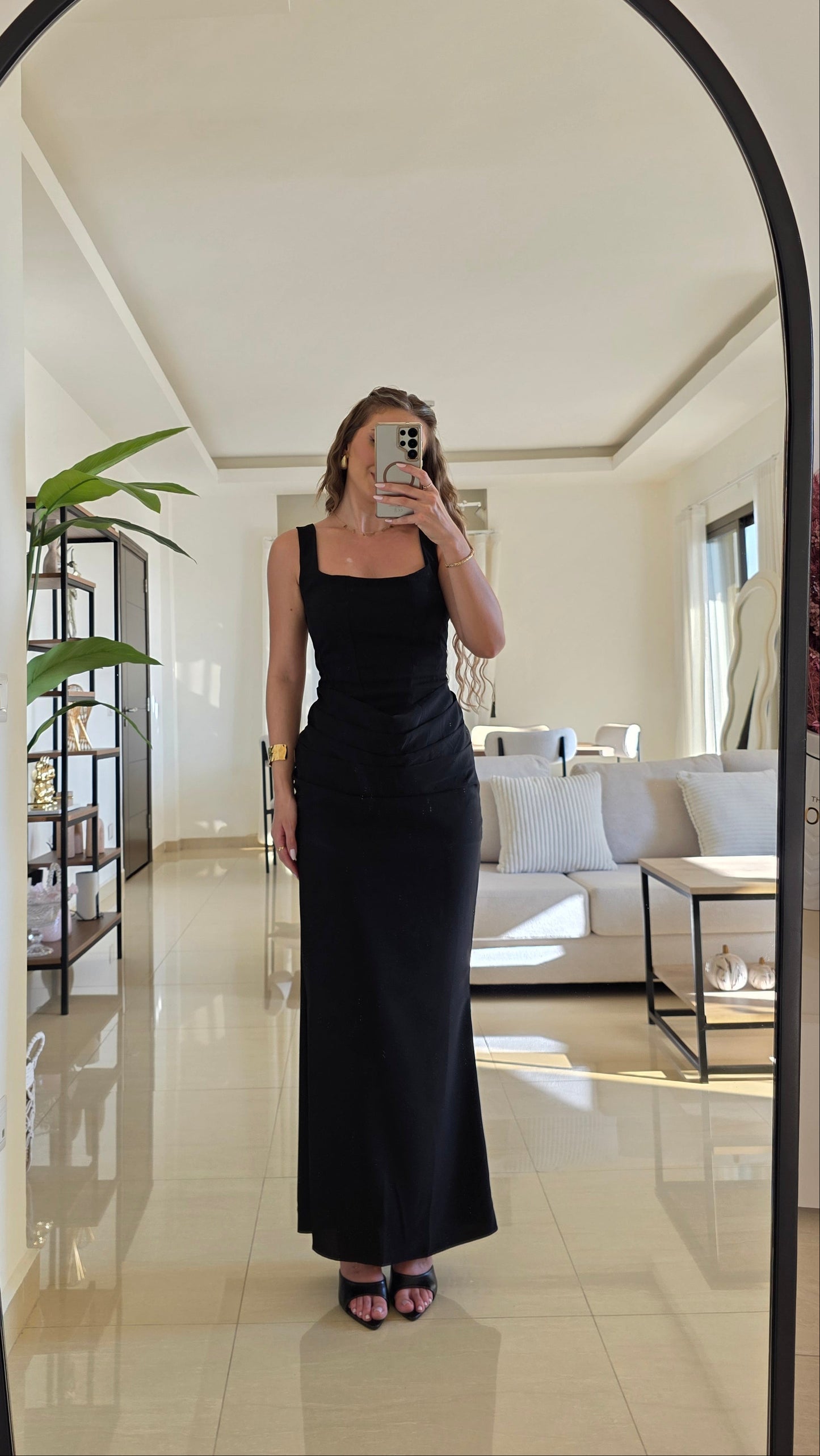 Grace Maxi Dress – Black
