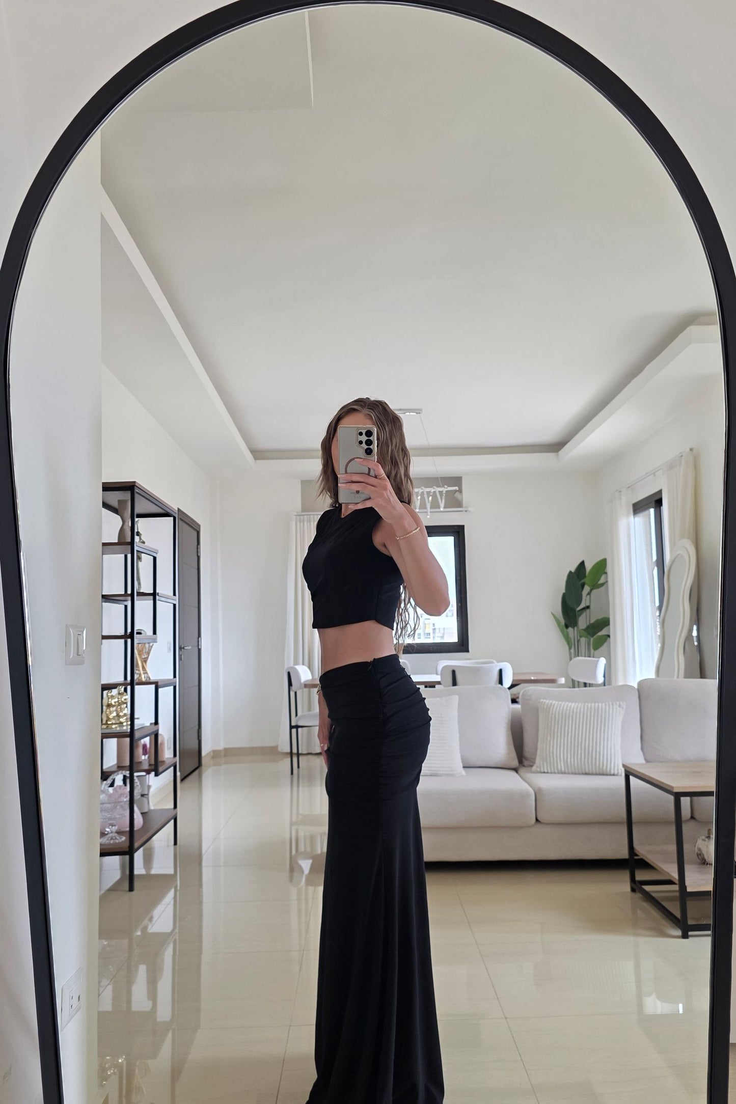 Daria Two-Piece Set – Black