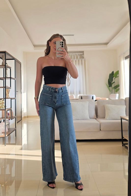 Elodie Straight-Leg Jeans
