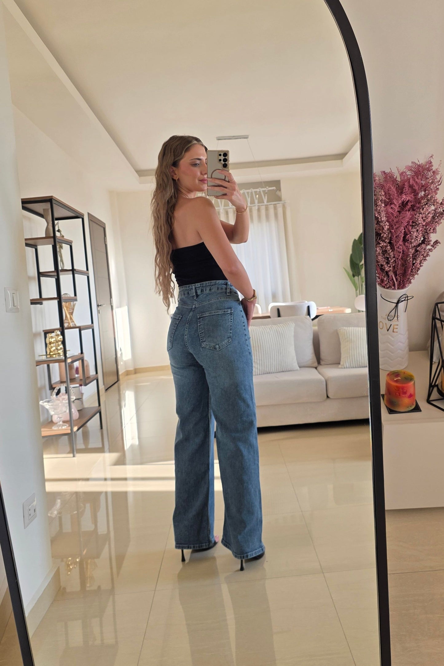 Elodie Straight-Leg Jeans