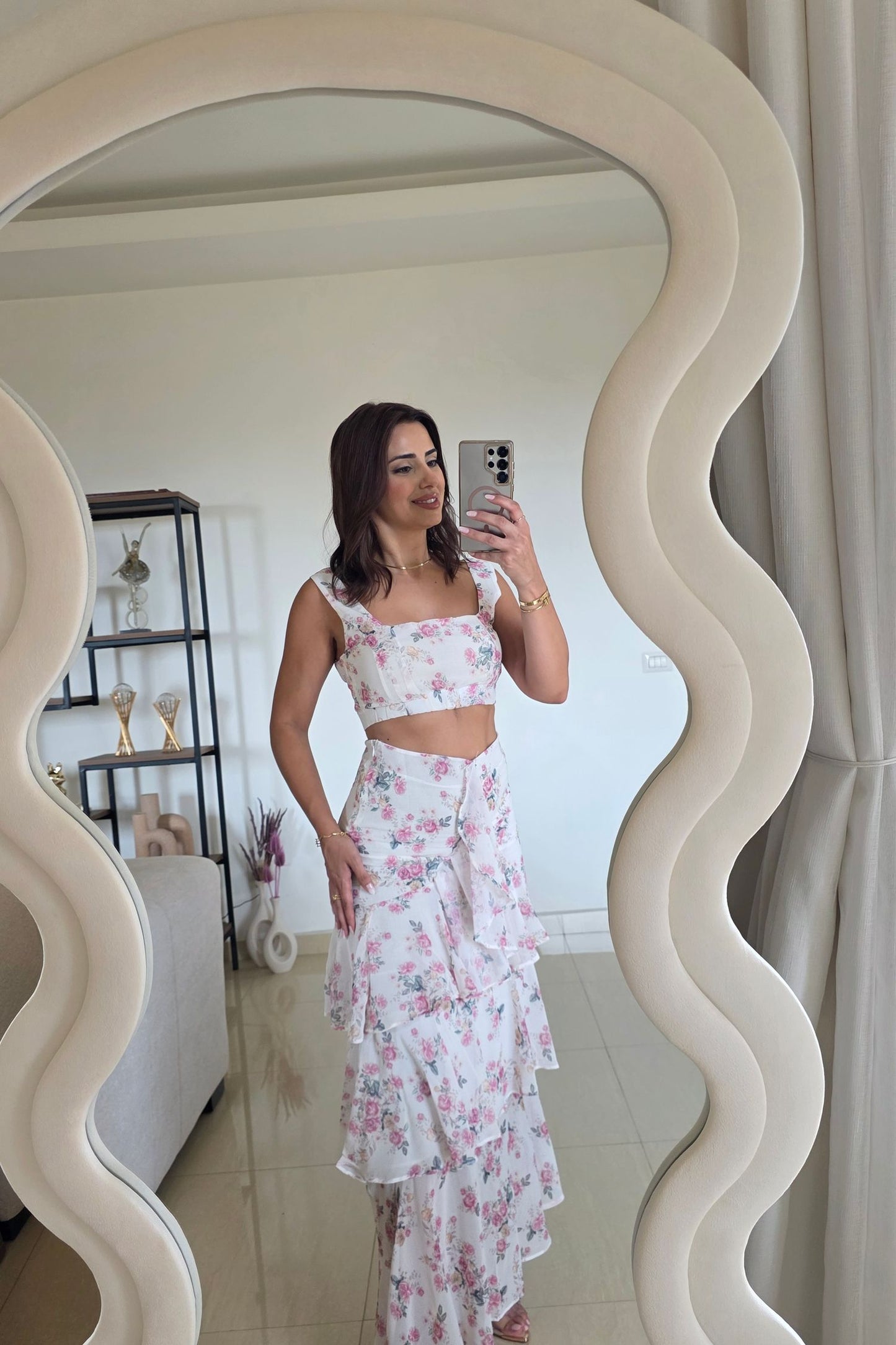 Giselle Floral Two-Piece Set
