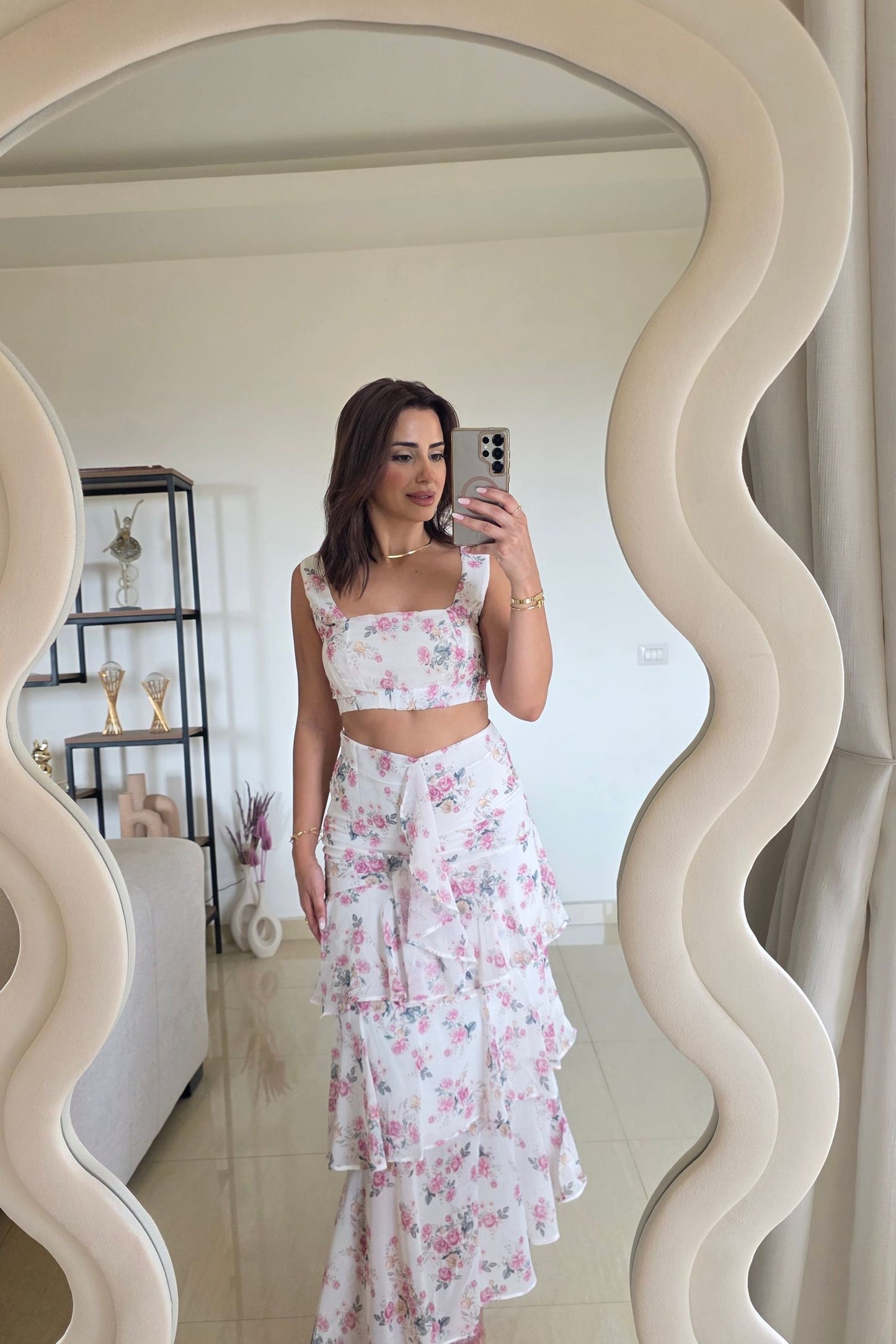 Giselle Floral Two-Piece Set