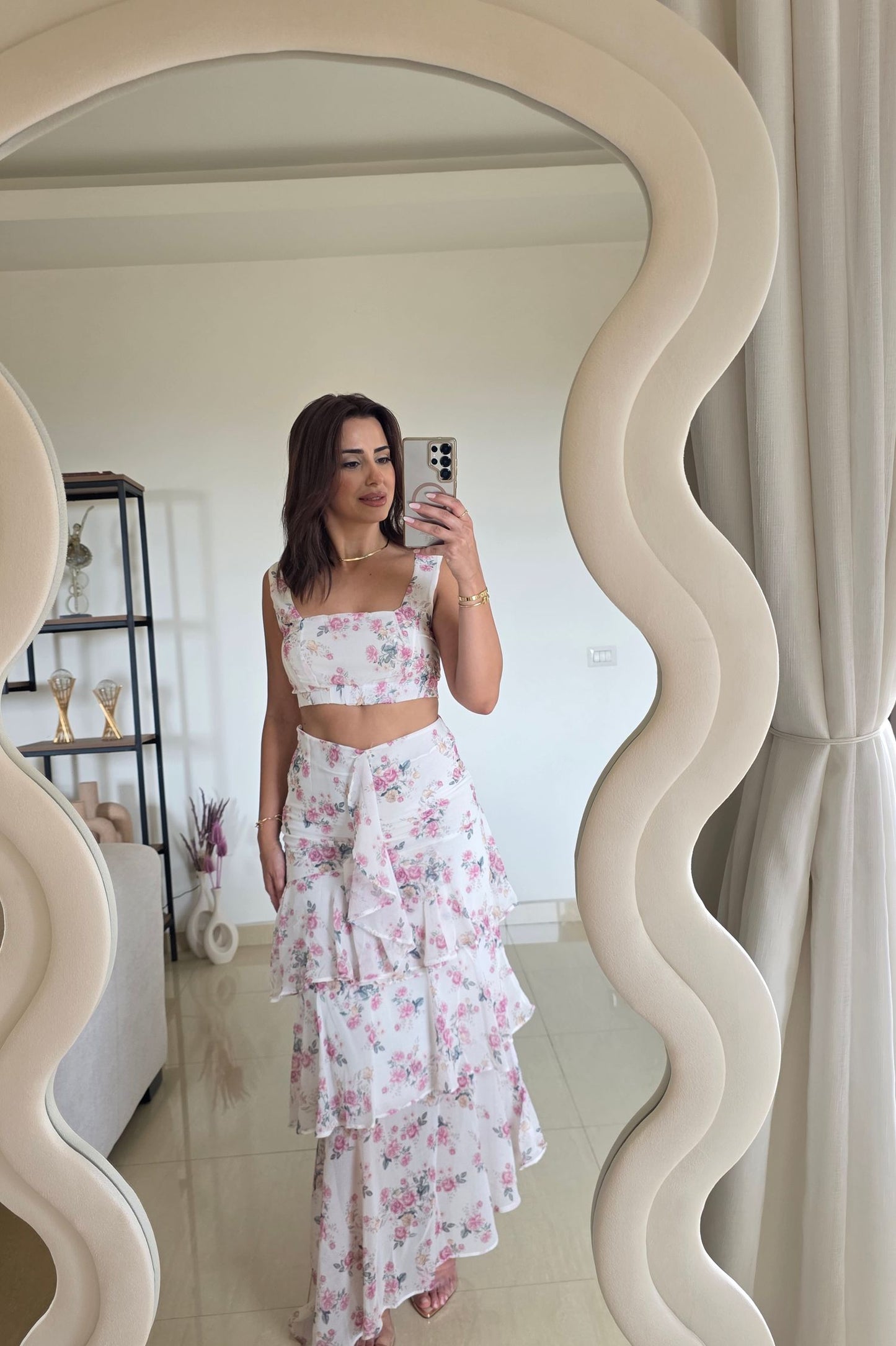 Giselle Floral Two-Piece Set