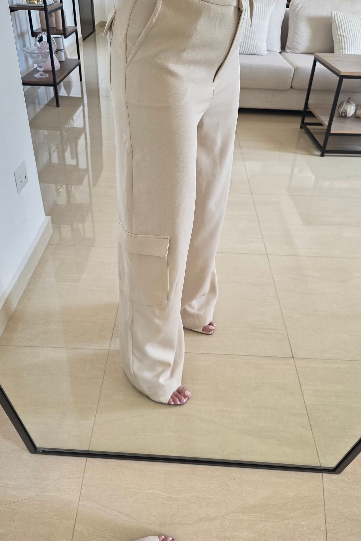 Julia Two-Piece Set – Beige