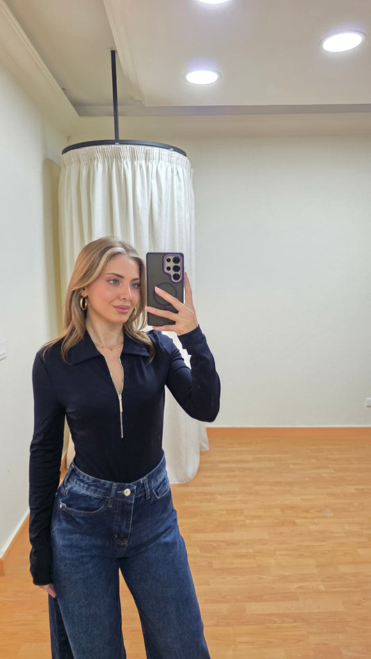 Alina Zip Bodysuit