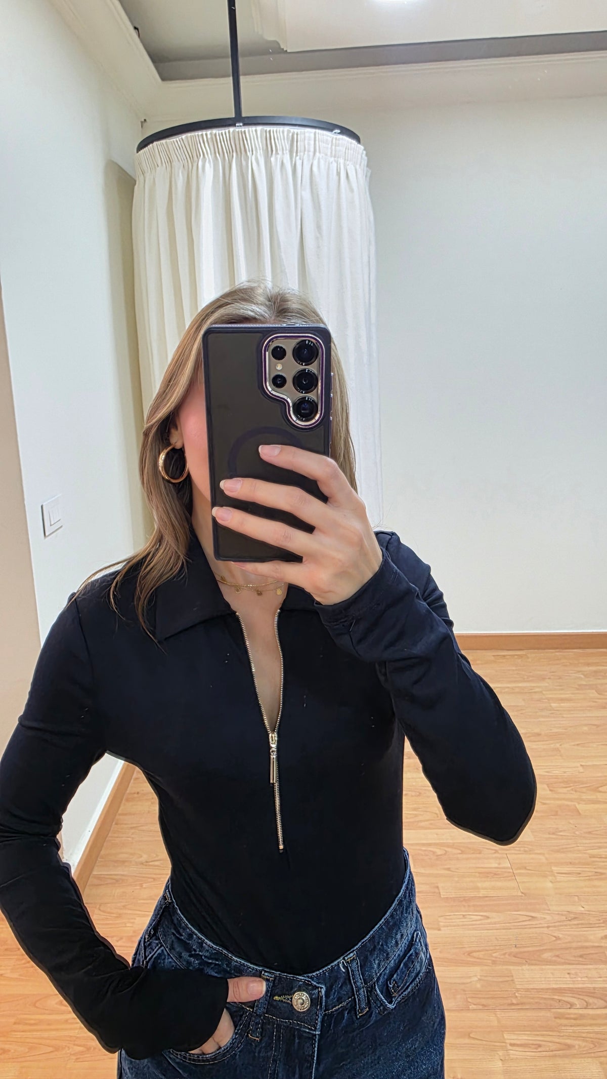 Alina Zip Bodysuit