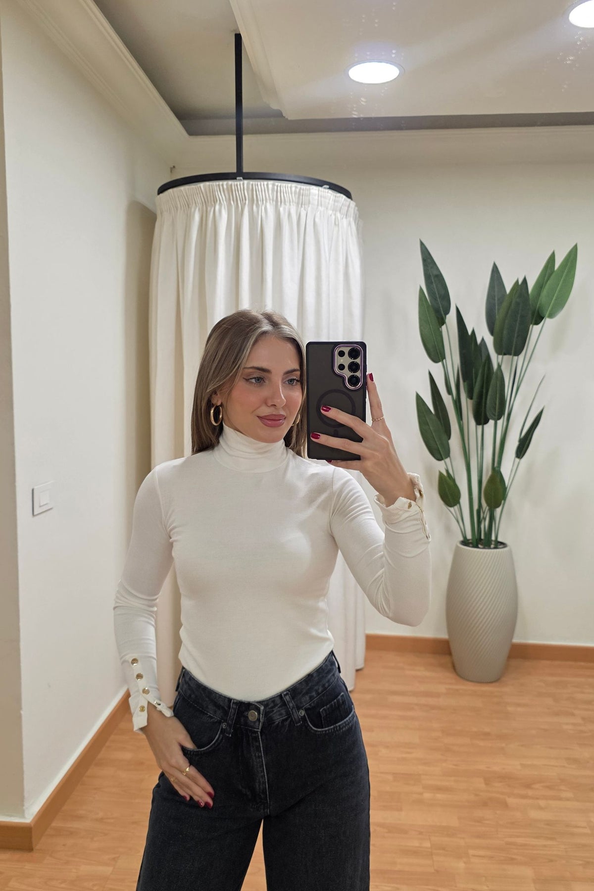 Mirabel Turtleneck Long Sleeve Top