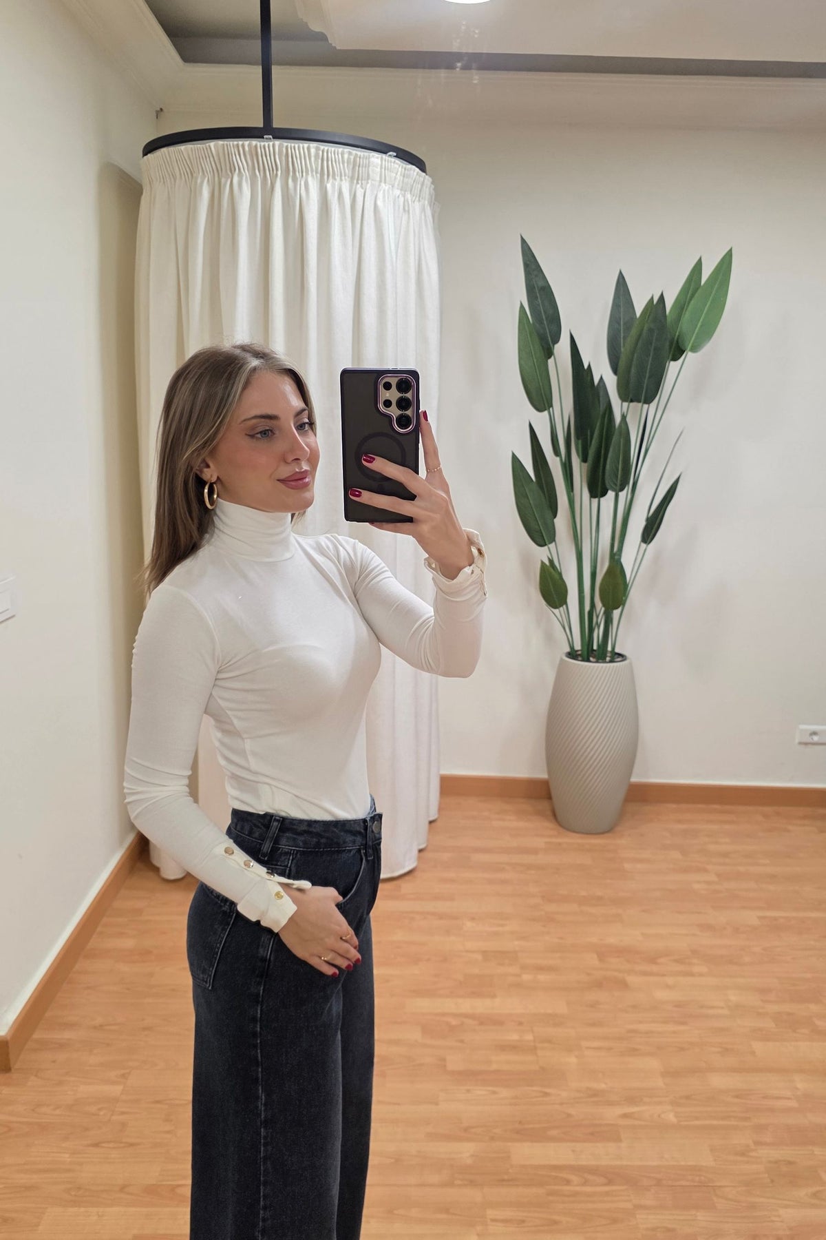 Mirabel Turtleneck Long Sleeve Top