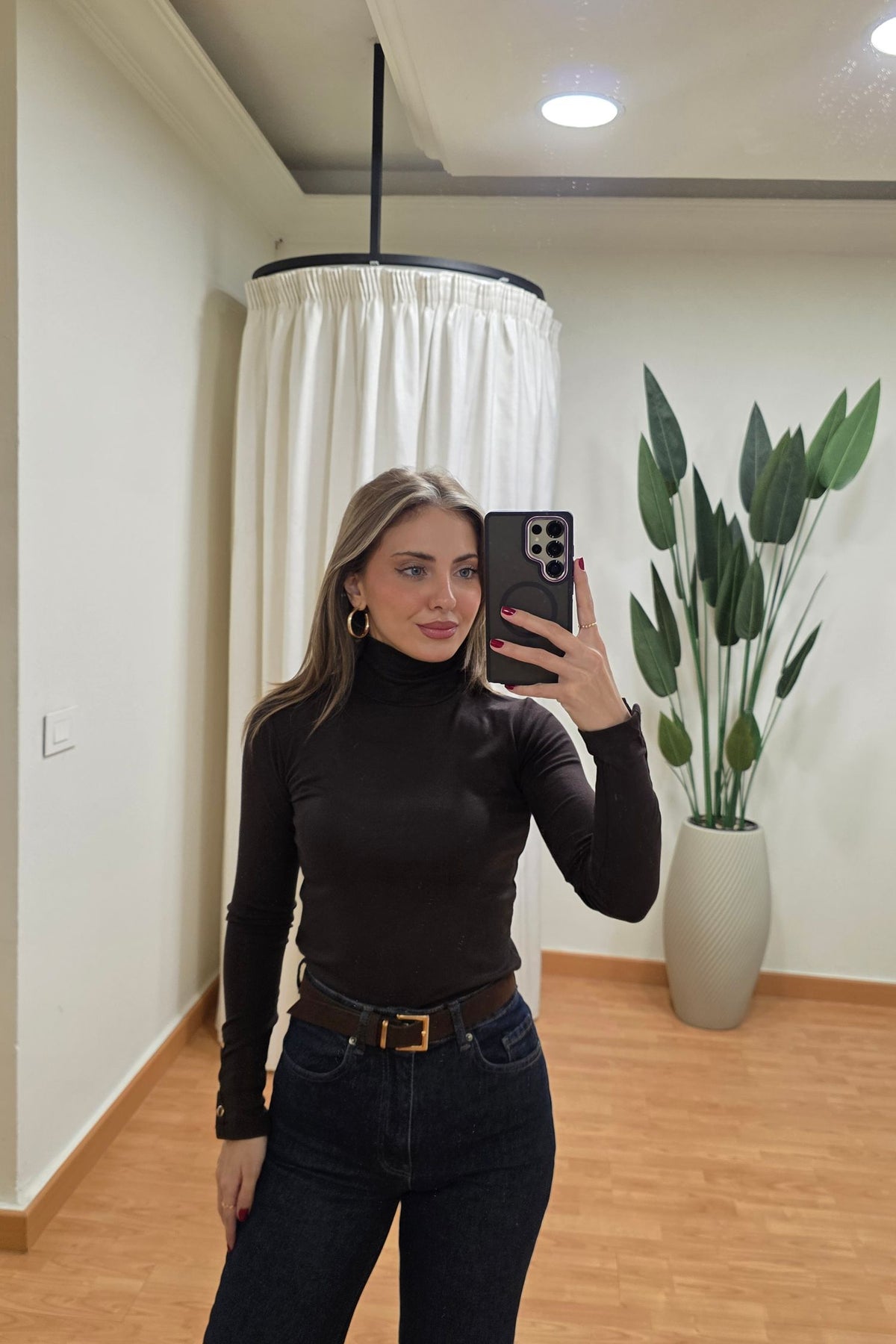 Mirabel Turtleneck Long Sleeve Top