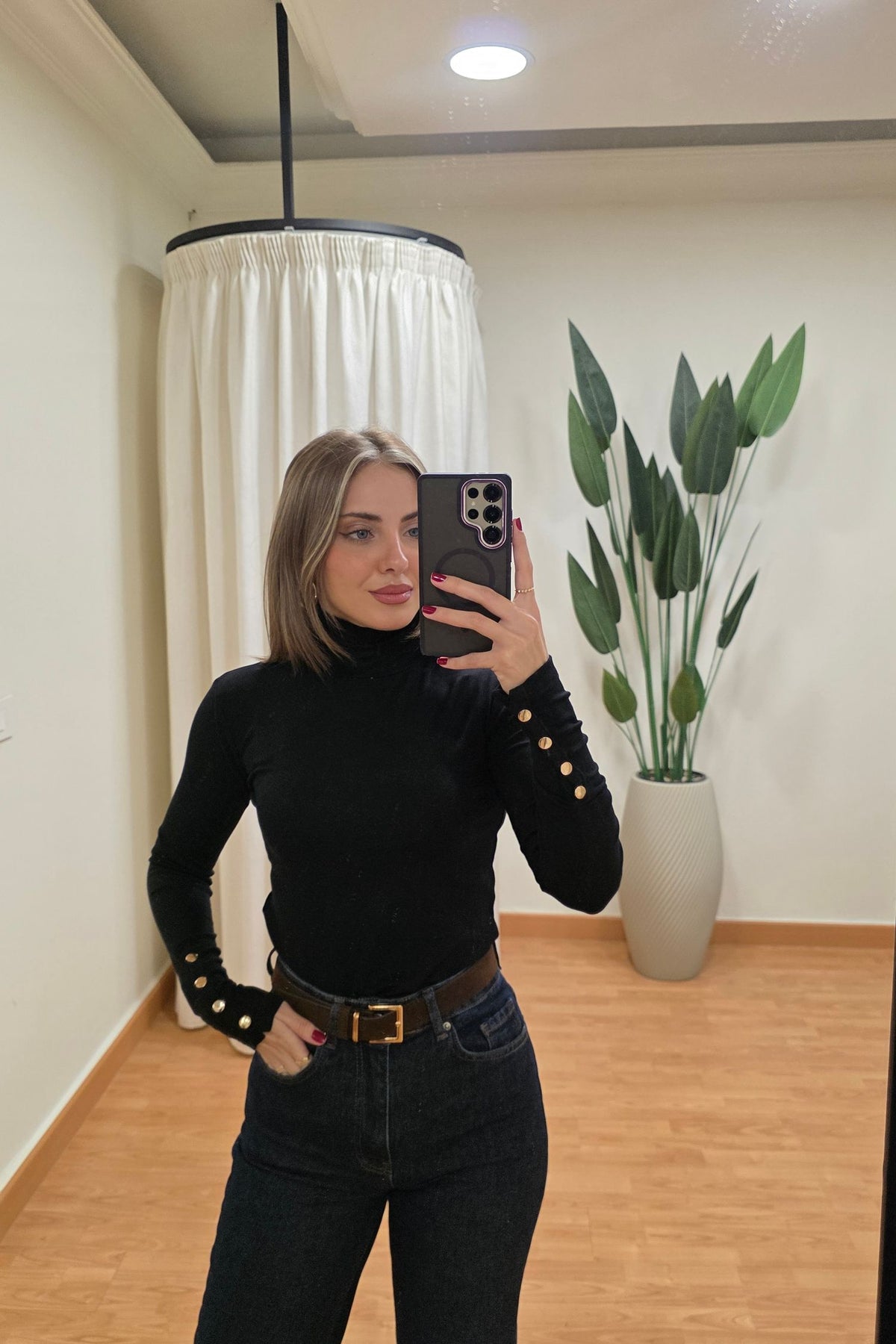 Mirabel Turtleneck Long Sleeve Top