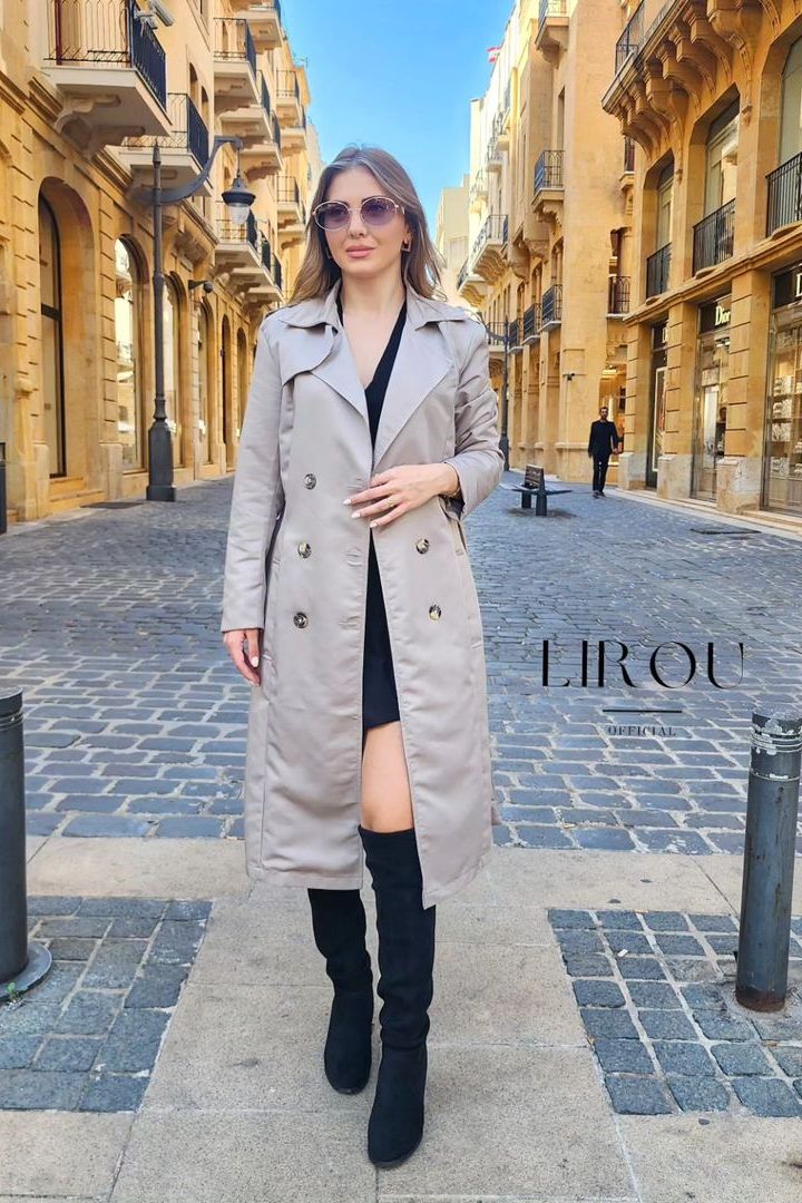 Beige Trench Coat