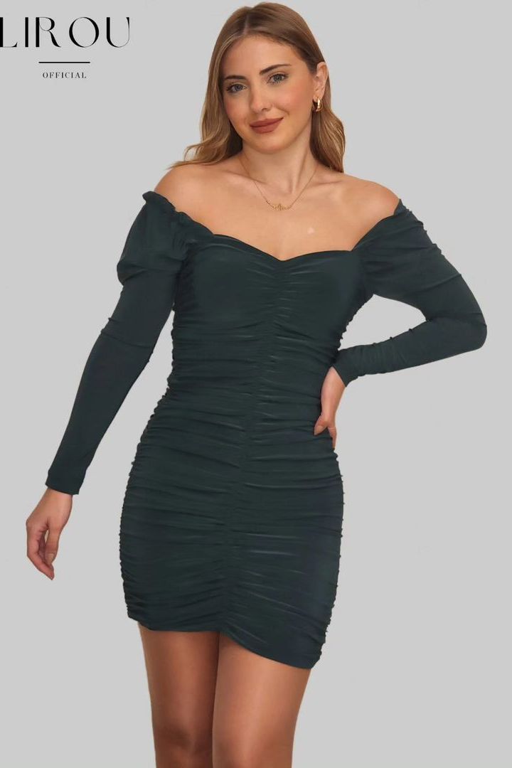 Dark Green Dress