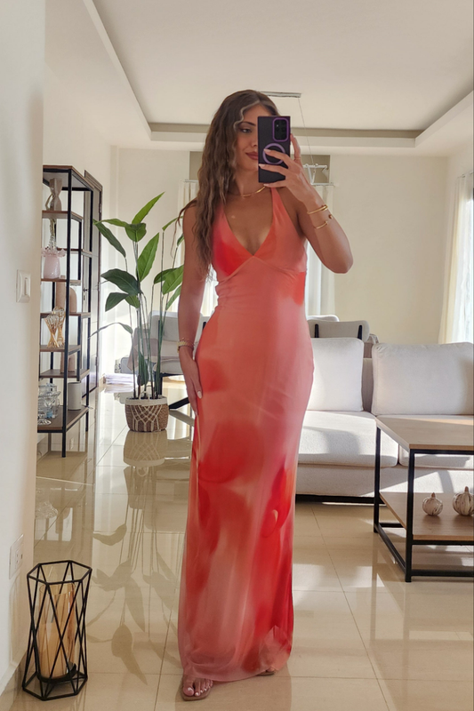 Sunset Bloom Dress