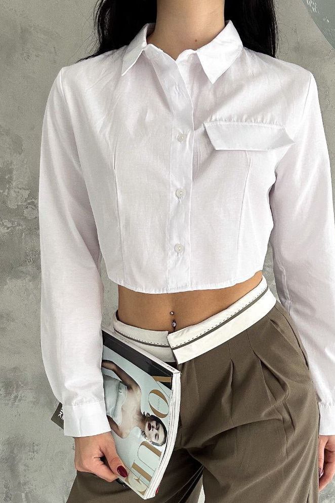 Cropped Shirt