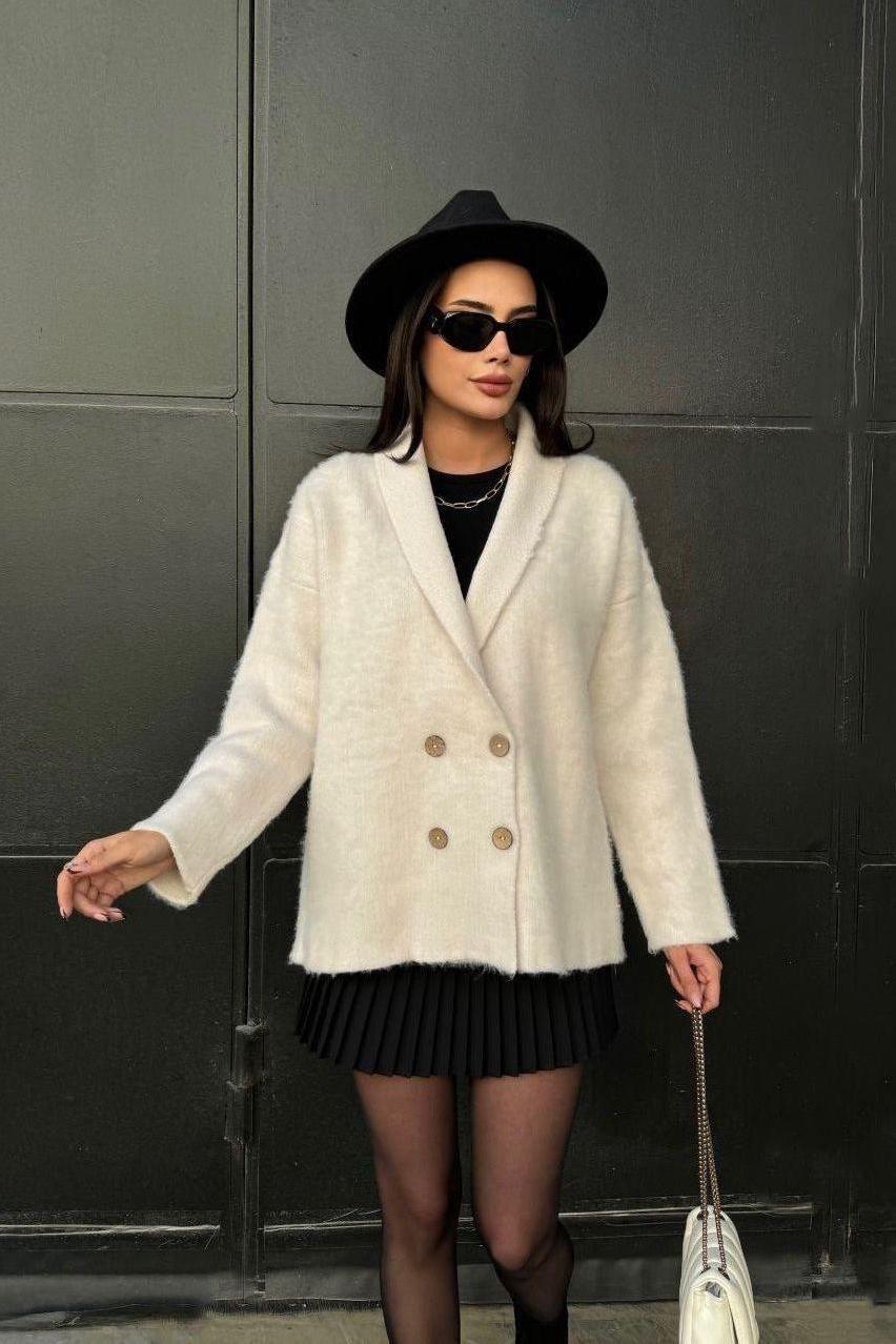 White Cardigan