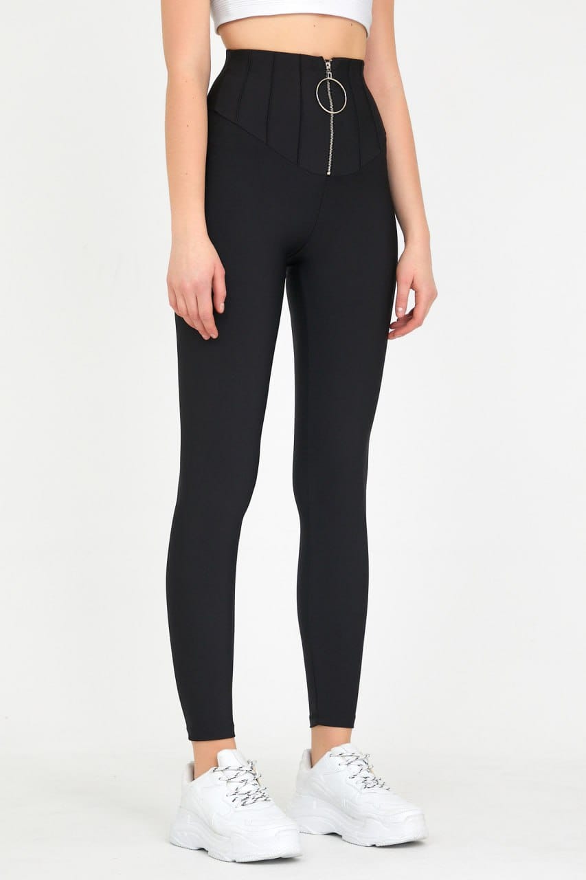 Oysho Leggings With Zipper