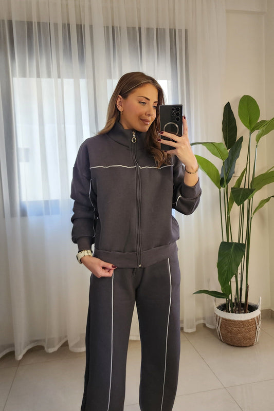 Grey Fleece Set