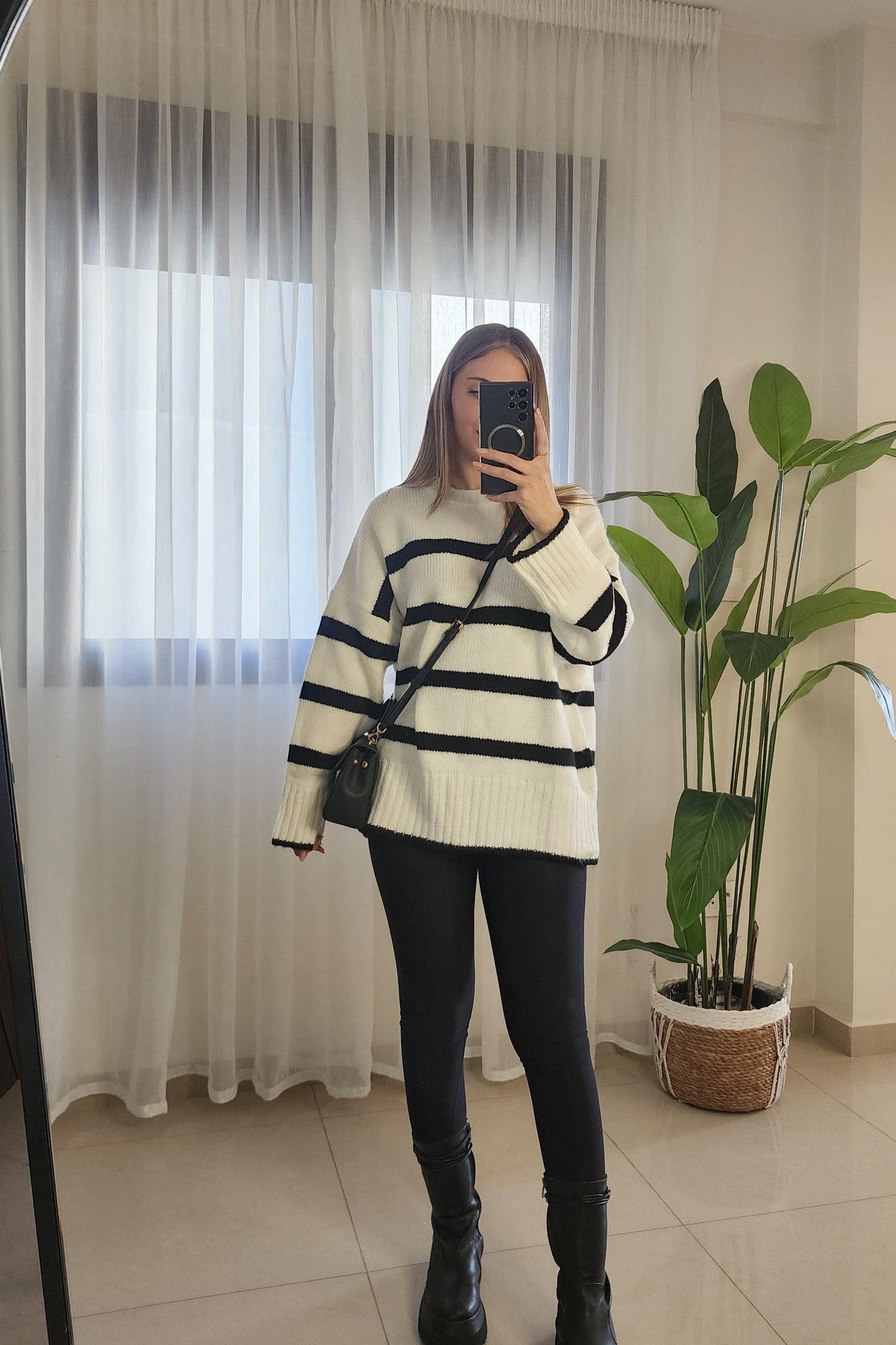 Striped sweater