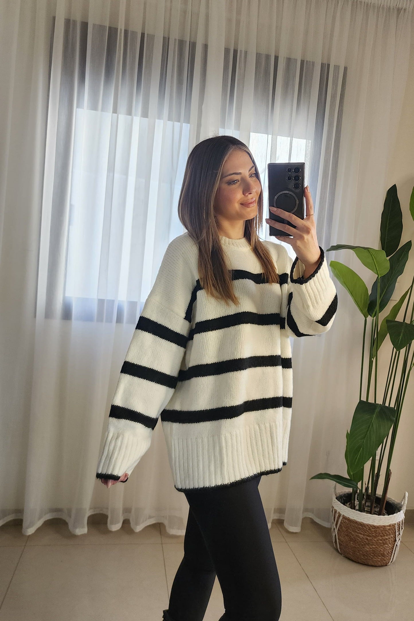 Striped sweater