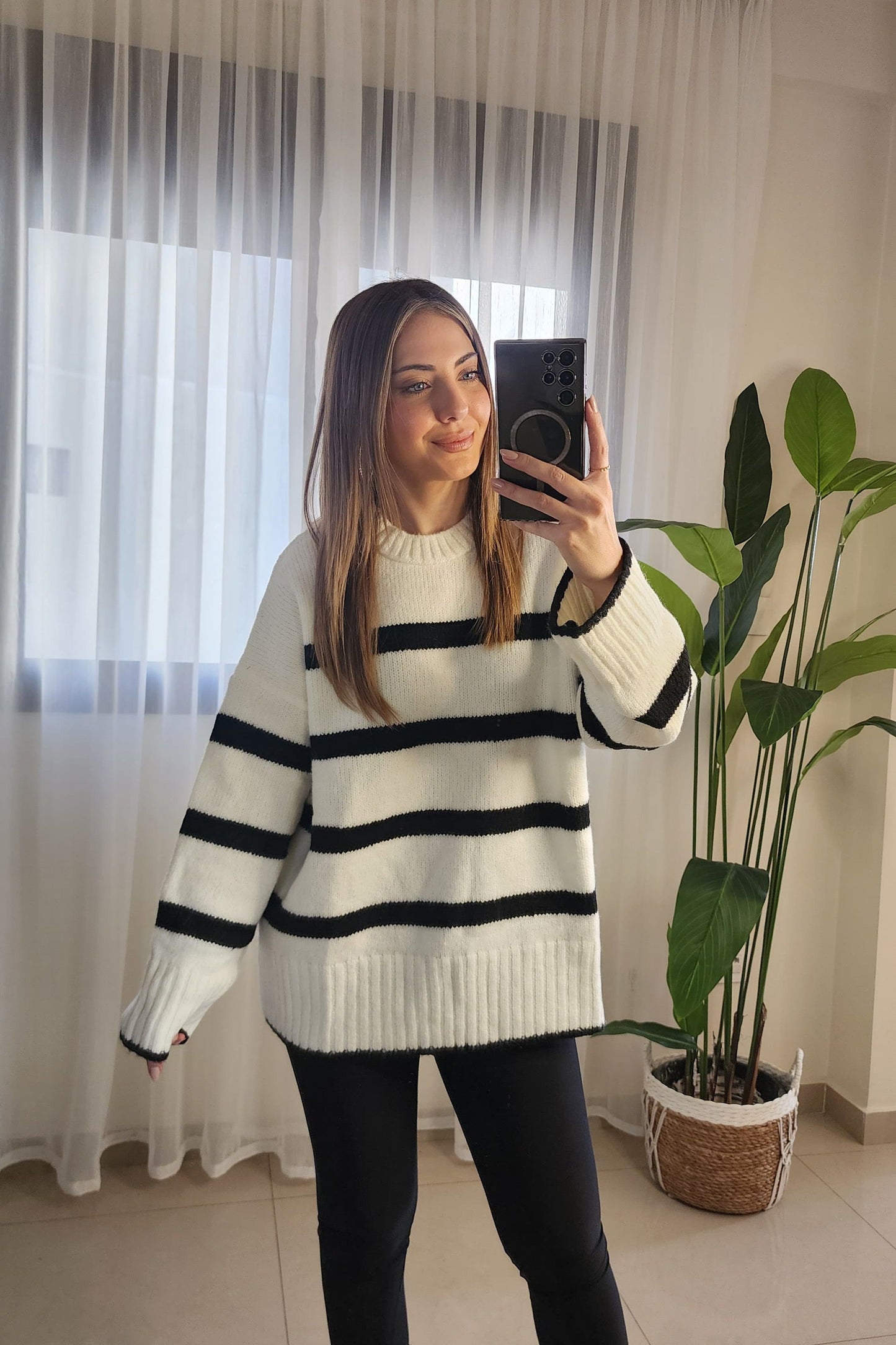 Striped sweater