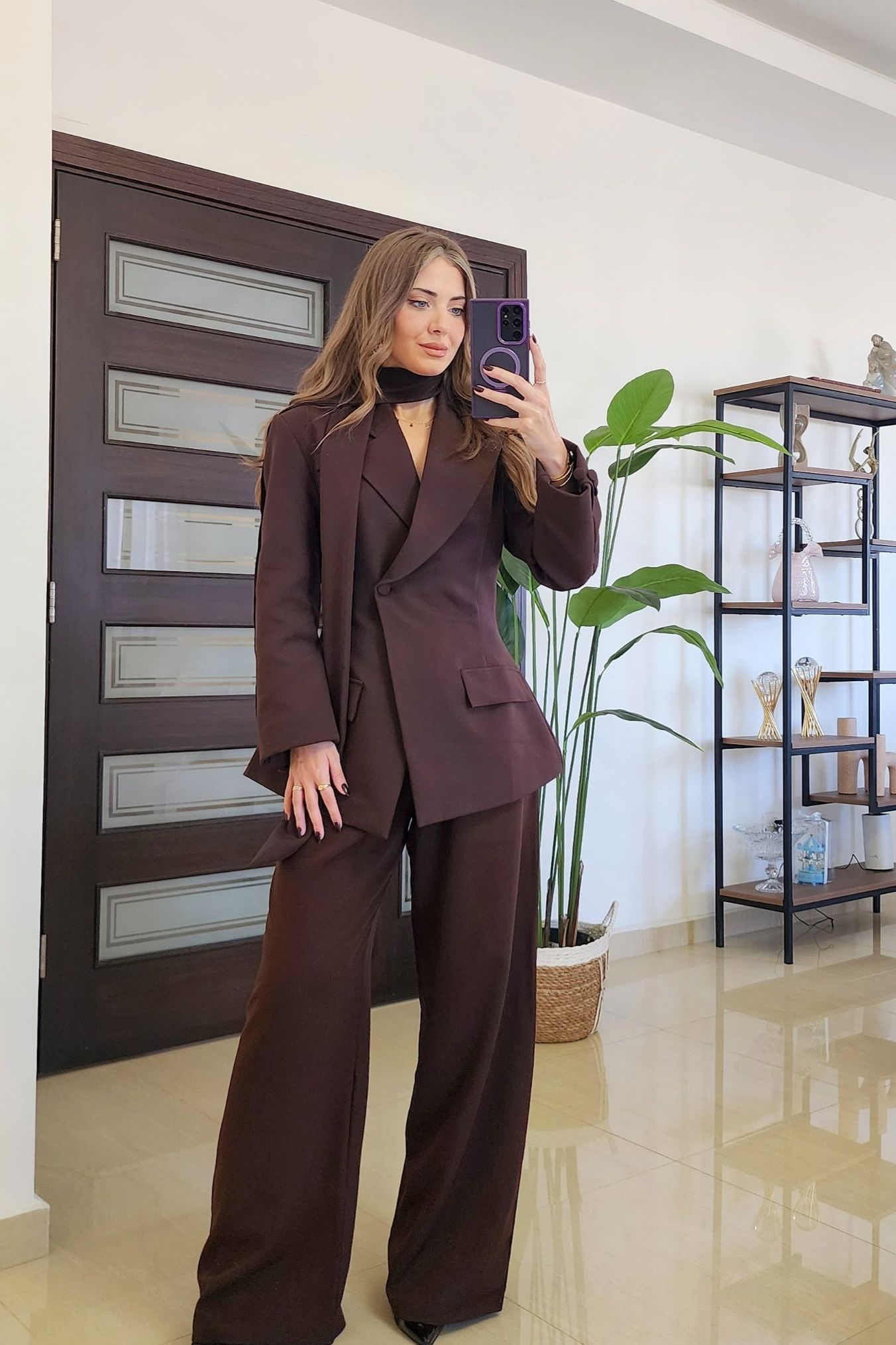 Elise Brown Blazer