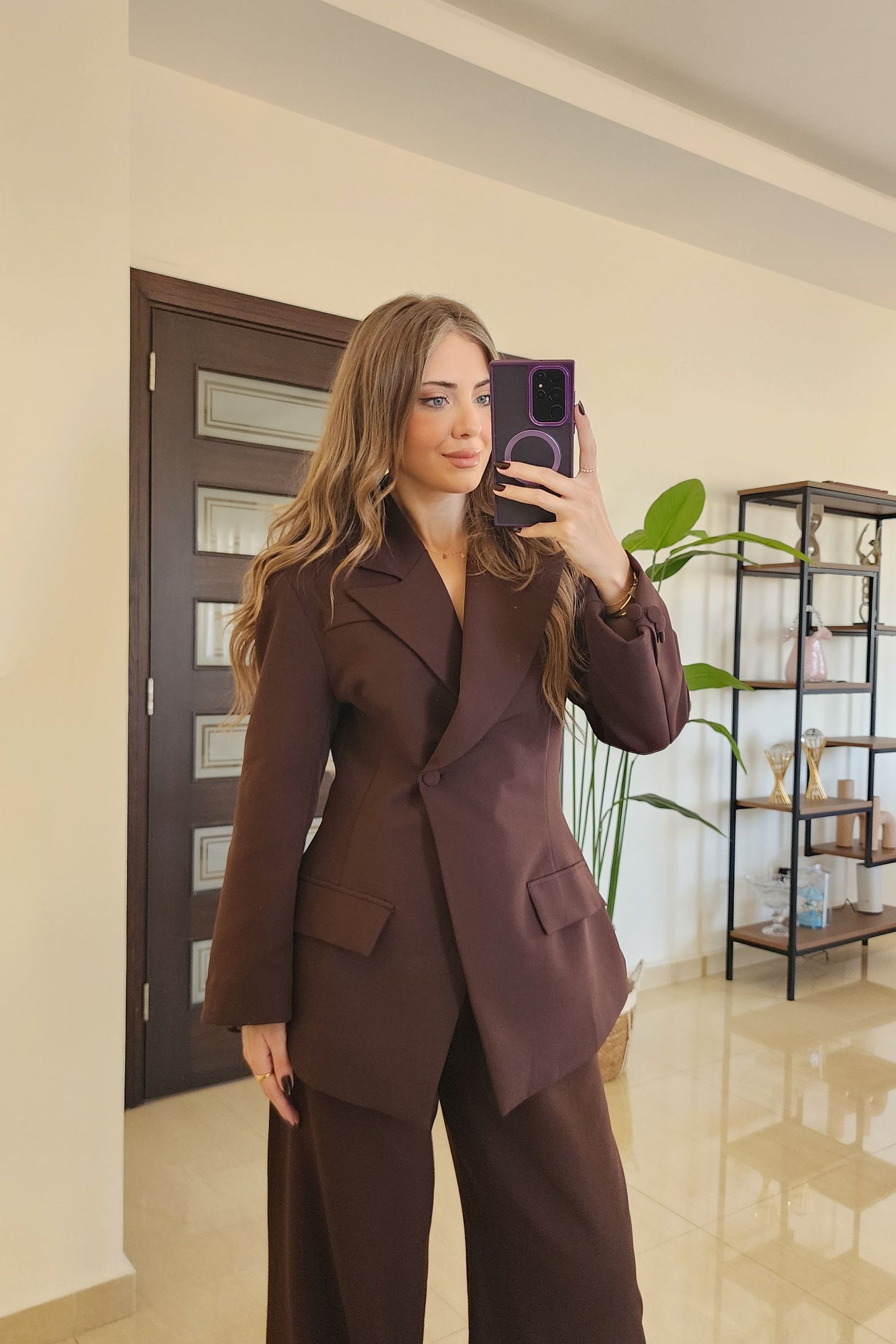 Elise Brown Blazer