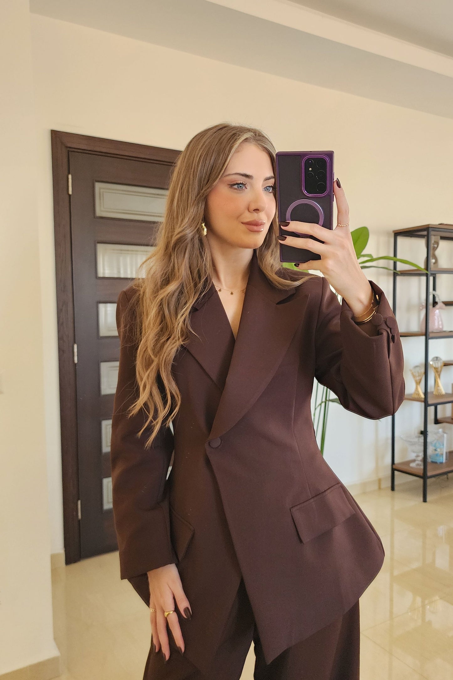 Elise Brown Blazer