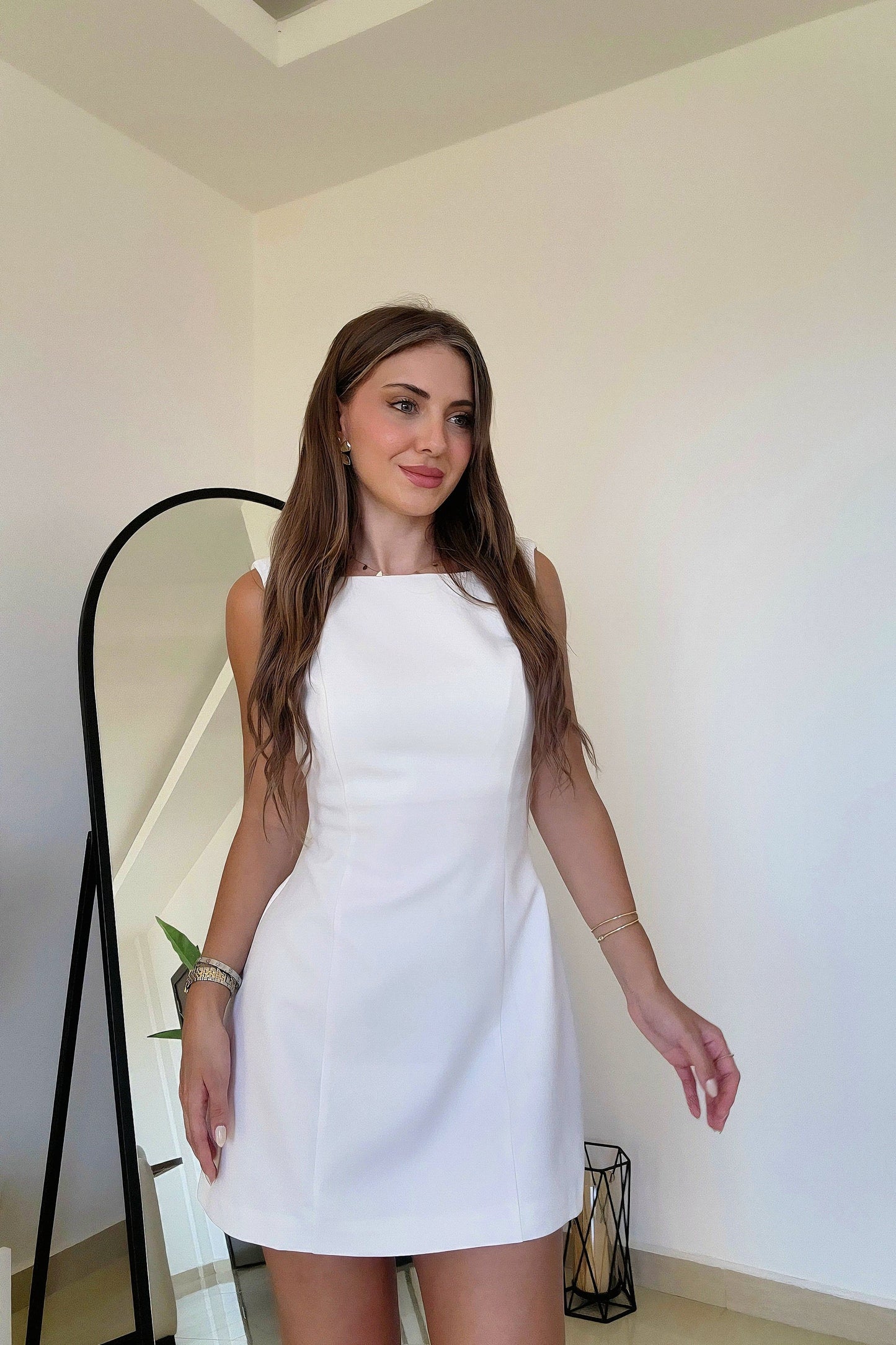 Magnolia Mini White Dress