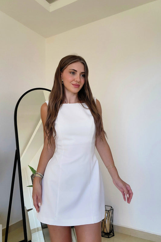 Magnolia Mini White Dress